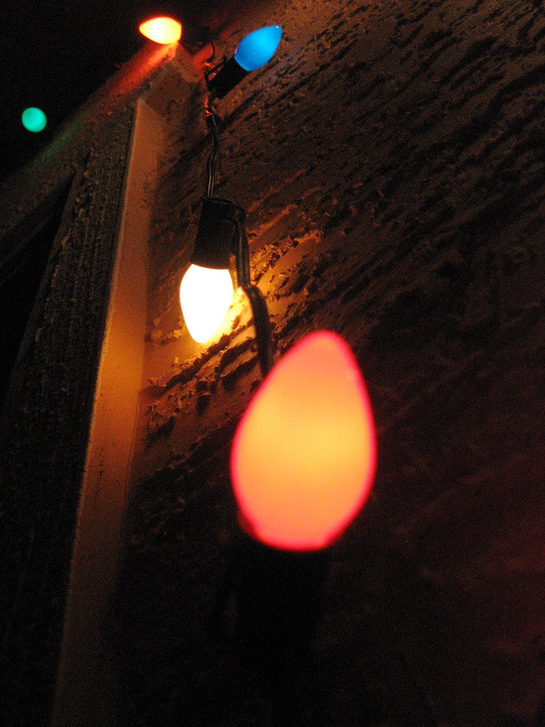 11 930 pm. Charlie Brown Christmas lights on Cindy's balc… Flickr