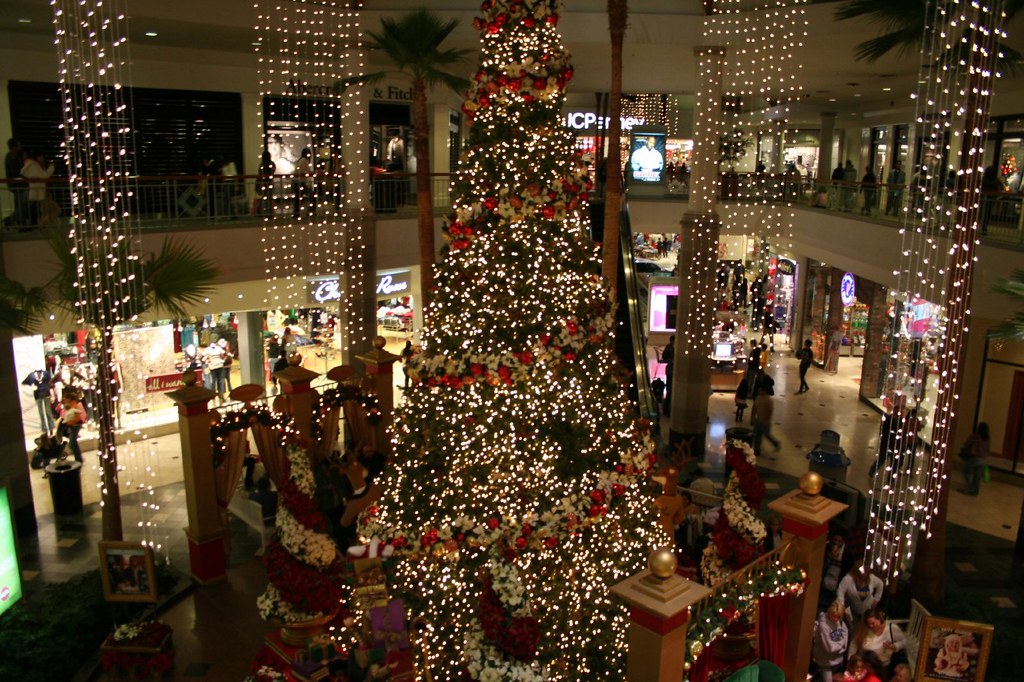 Mall Christmas Tree The Christmas Tree at the Brea Mall Robert