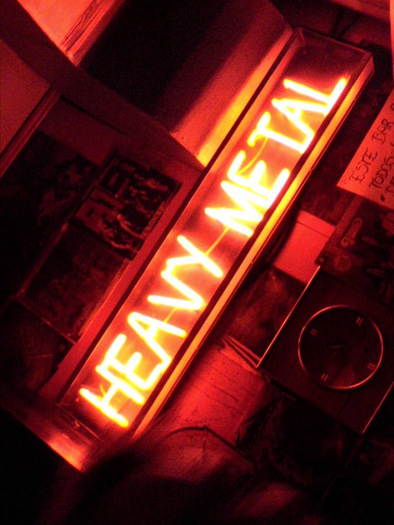 Heavy Metal Said heavy metal bar. Home of the 'choose your… Flickr