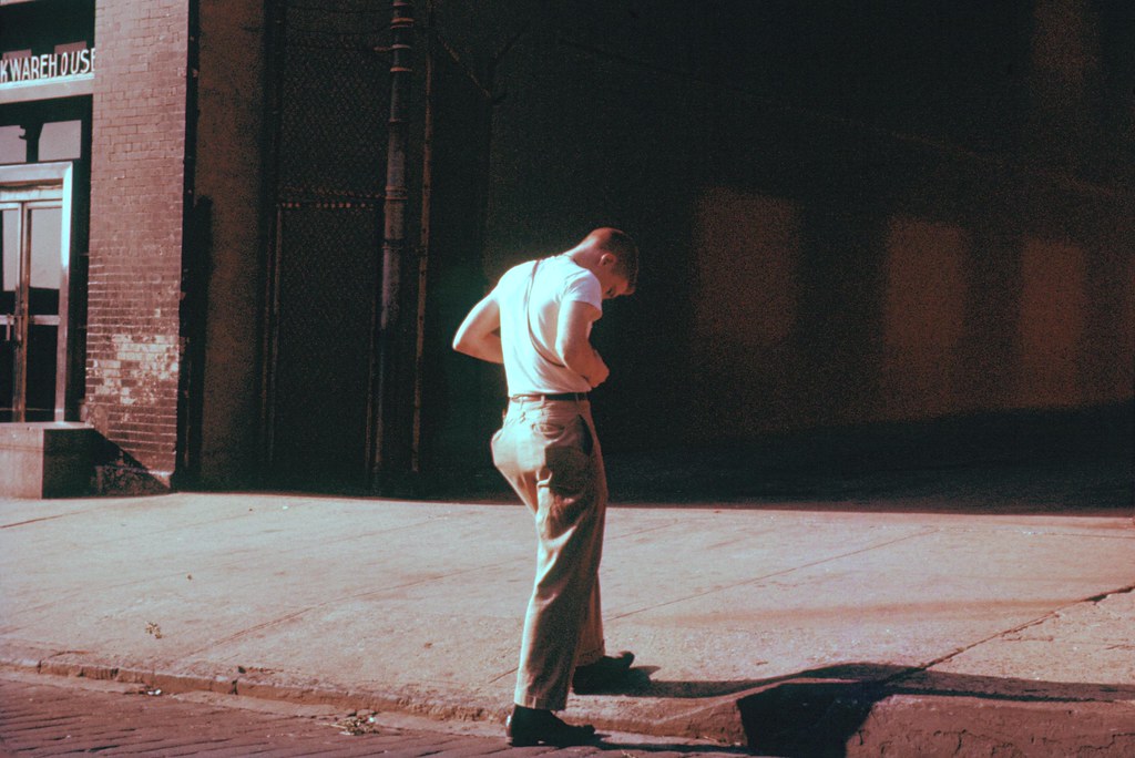 19580700SR22 Kevin Cahill reloading camera NYC c July 195… Flickr