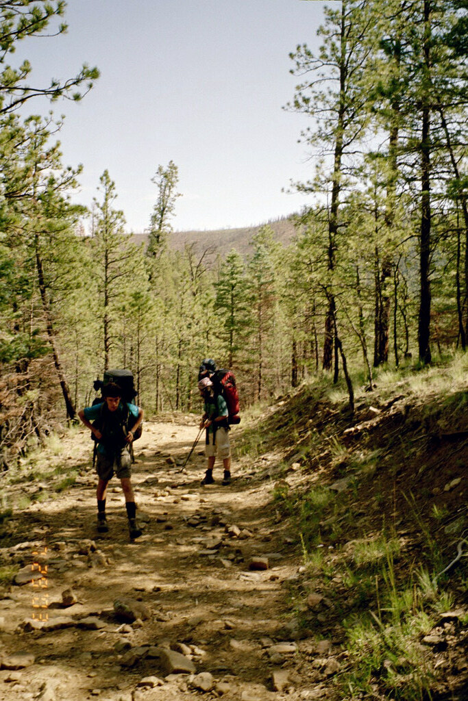 2003 Philmont Trek 24 Day 4 Willie and Joshua caterpillar… Flickr
