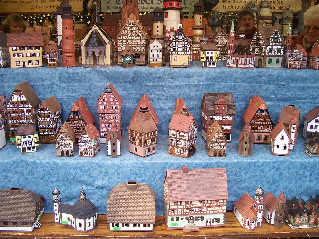 German Porcelain Candle Houses Steve Santore Flickr