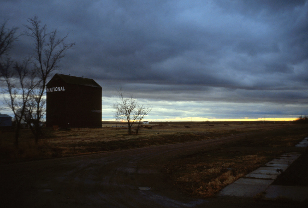 grain elevator marshall saskatchewan dusk robert miles Flickr
