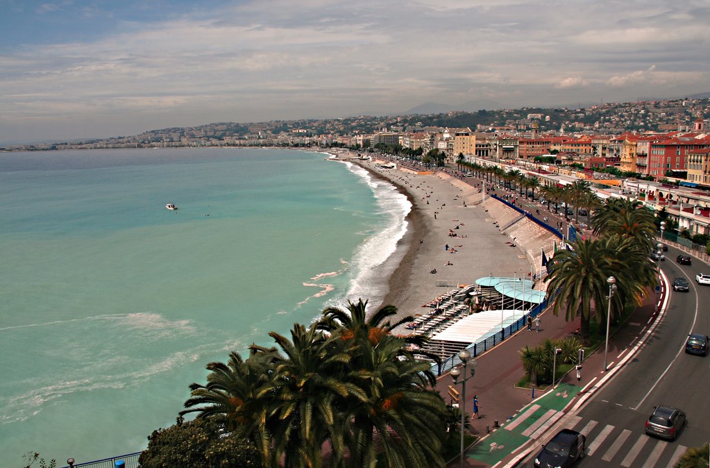 La Baie des Anges 01 La baie des Anges vue de la colline d… Flickr