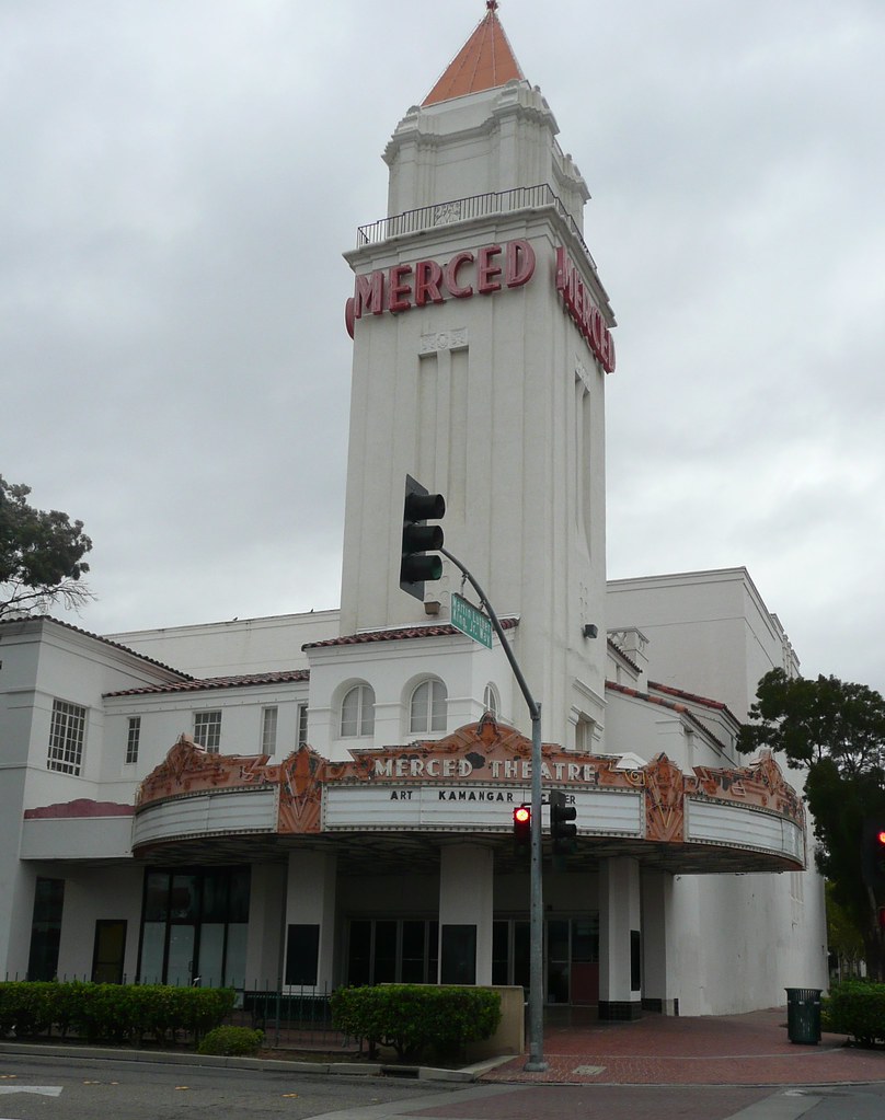 MERCED THEATRE 301 W. MAIN ST. MERCED CALIF. Frank Kelsey Flickr