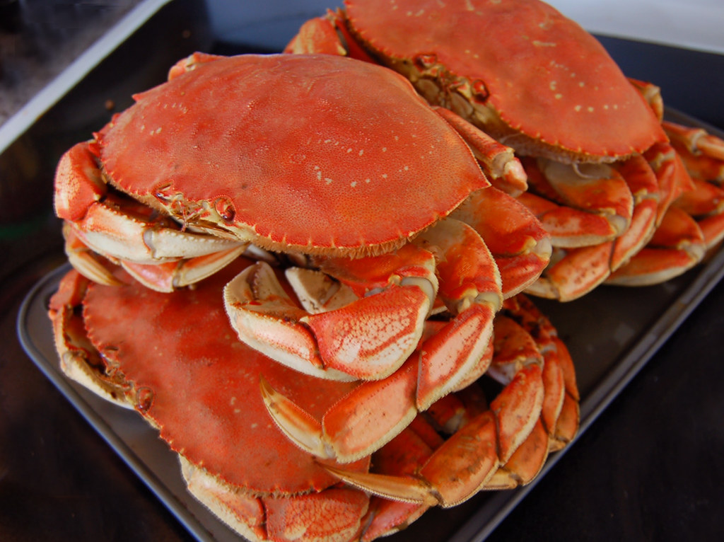Dungeness Crabs for a Weekend Dinner Boiled with New Orlea… Flickr