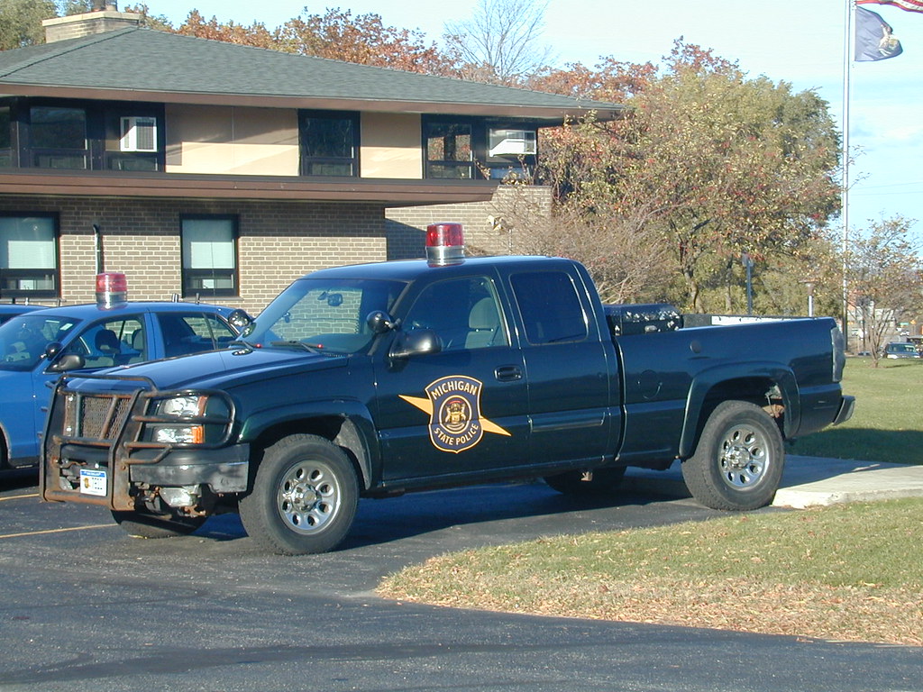 Michigan State Police MSP Chevy Silverado at the Petoskey … Flickr