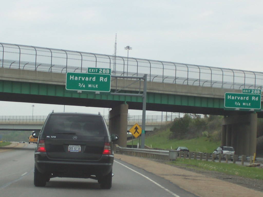 NB I271 Emery Road Overpass Approaching the newer Exit … Flickr