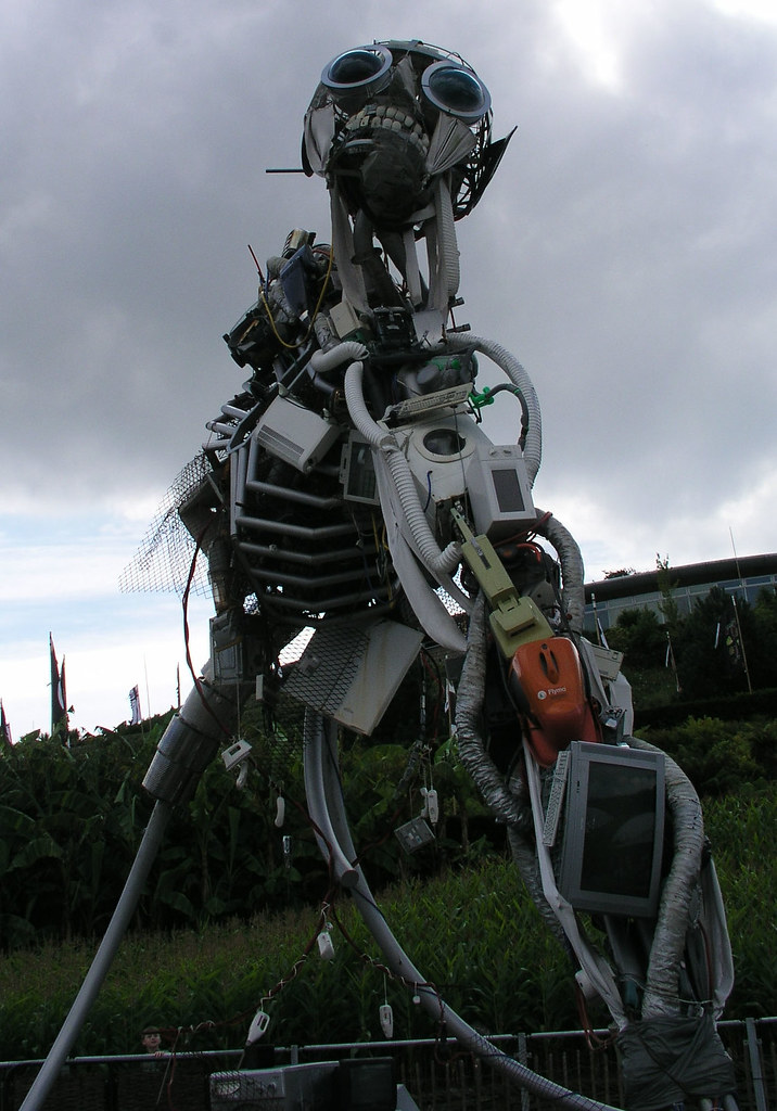 Waste sculpture, Eden Project, Cornwall Eden Project, Augu… Flickr