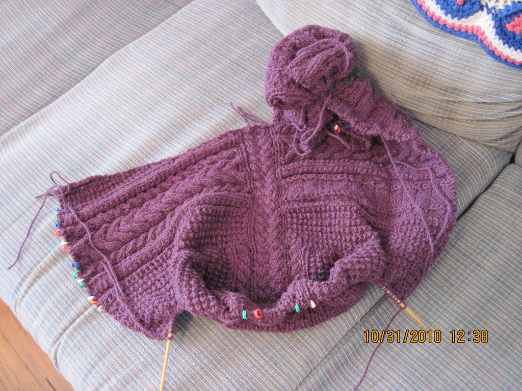 Left sleeve cap shaping done1 Sleeve cap shaping done, re… Flickr