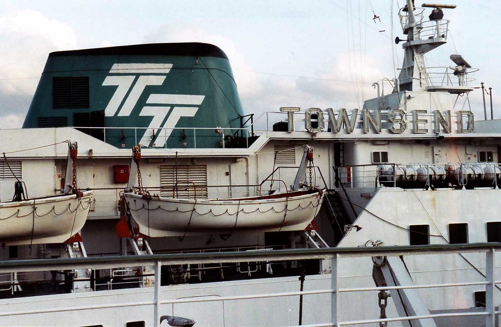 Zeebrugge Felixstowe Townsend Thoresen Ferry Flickr
