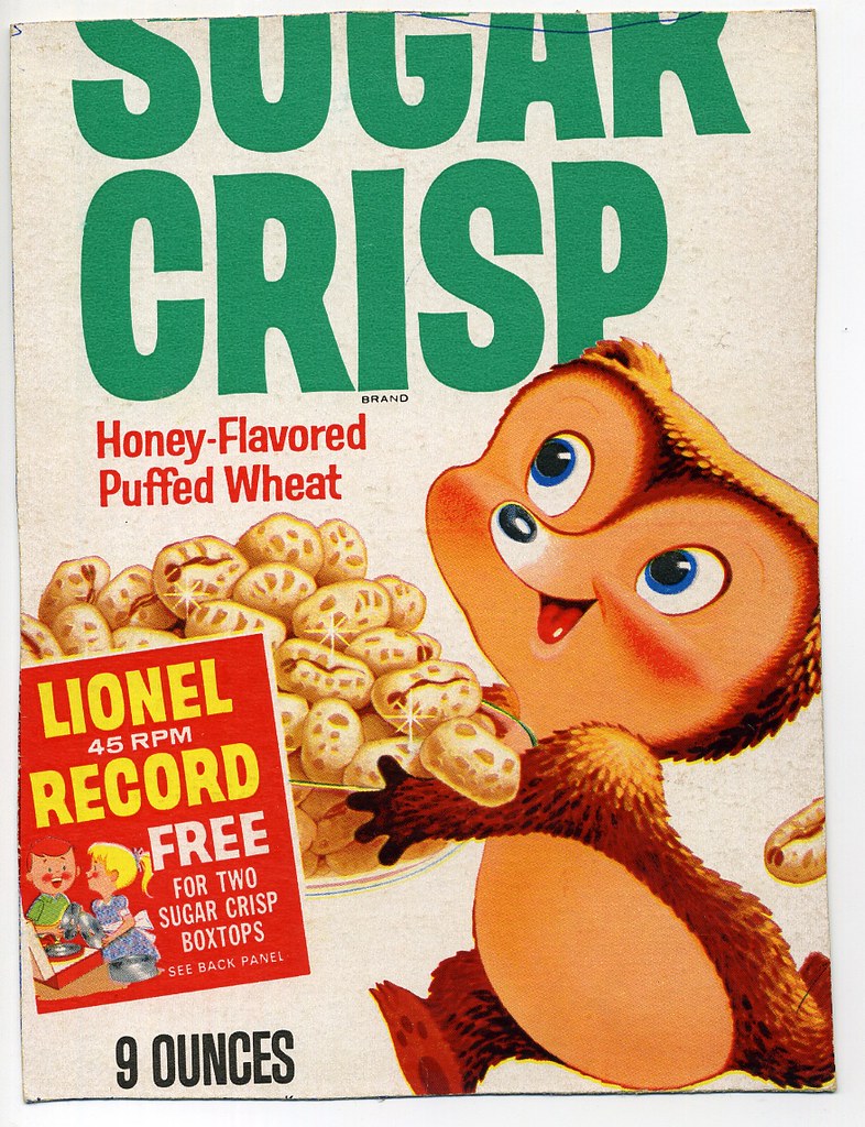 Sugar Crisp cereal box a photo on Flickriver