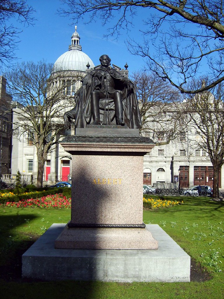 Prince Albert Statue Union Terrace, Aberdeen Eezer The Pict Flickr
