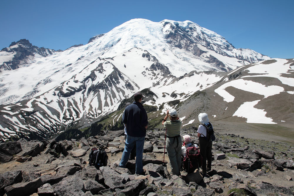 Volcanic hazard management Mount Rainier, USA