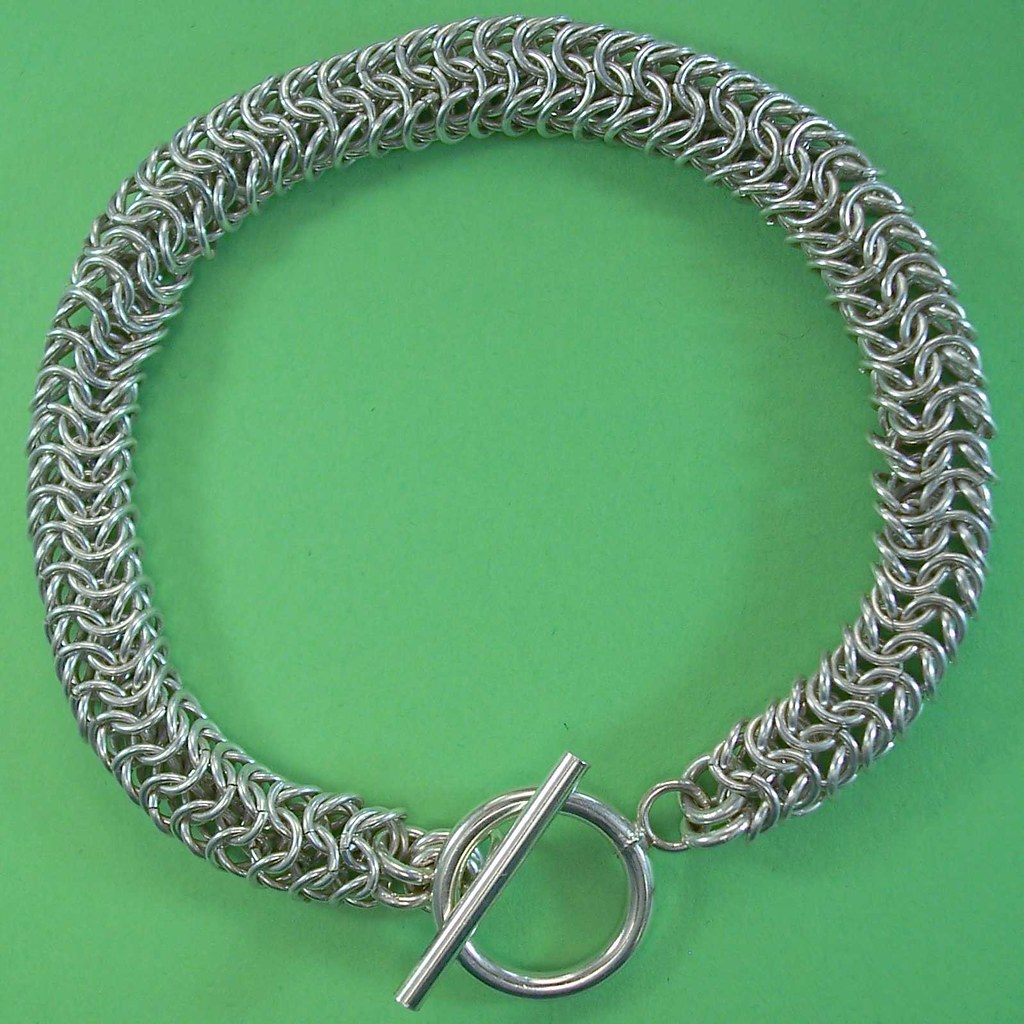 Round Chain Mail or Maille Sterling silver Dashery Flickr