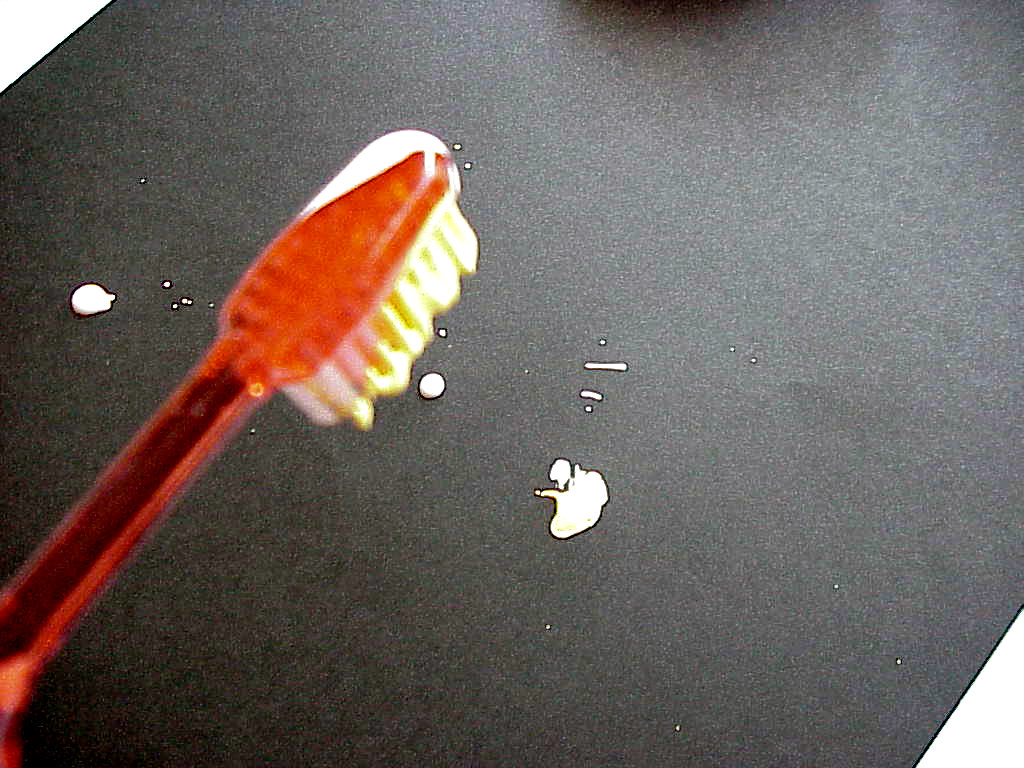 painting with toothbrushes splatter blogged jessica wilson {jek in