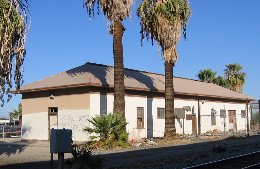 Brawley, CA Former Southern Pacific station, now an abando… Flickr