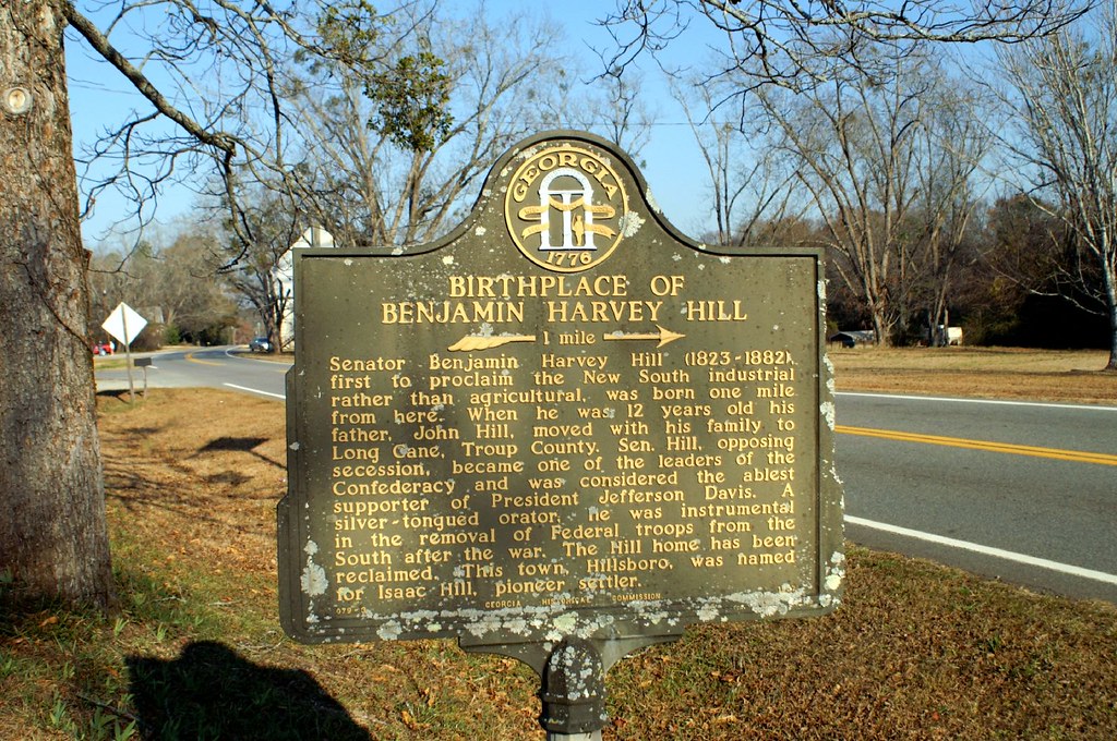 Birthplace of Benjamin Harvey Hill BIRTHPLACE OF BENJAMIN … Flickr