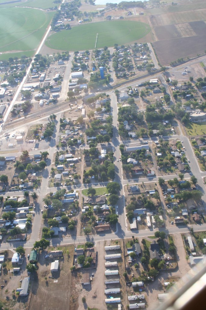 Dexter From the Air Views of Dexter, New Mexico from the a… Flickr