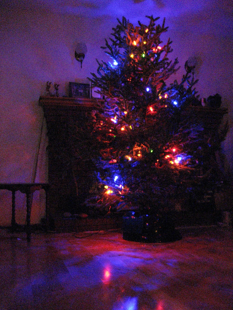 Christmas Tree With Lights on It Chris Campbell Flickr