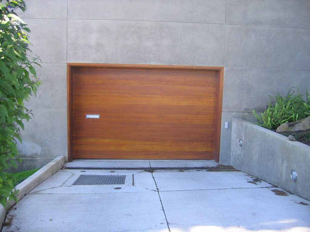 great garage door beautiful wood garage door in noe Midcentury