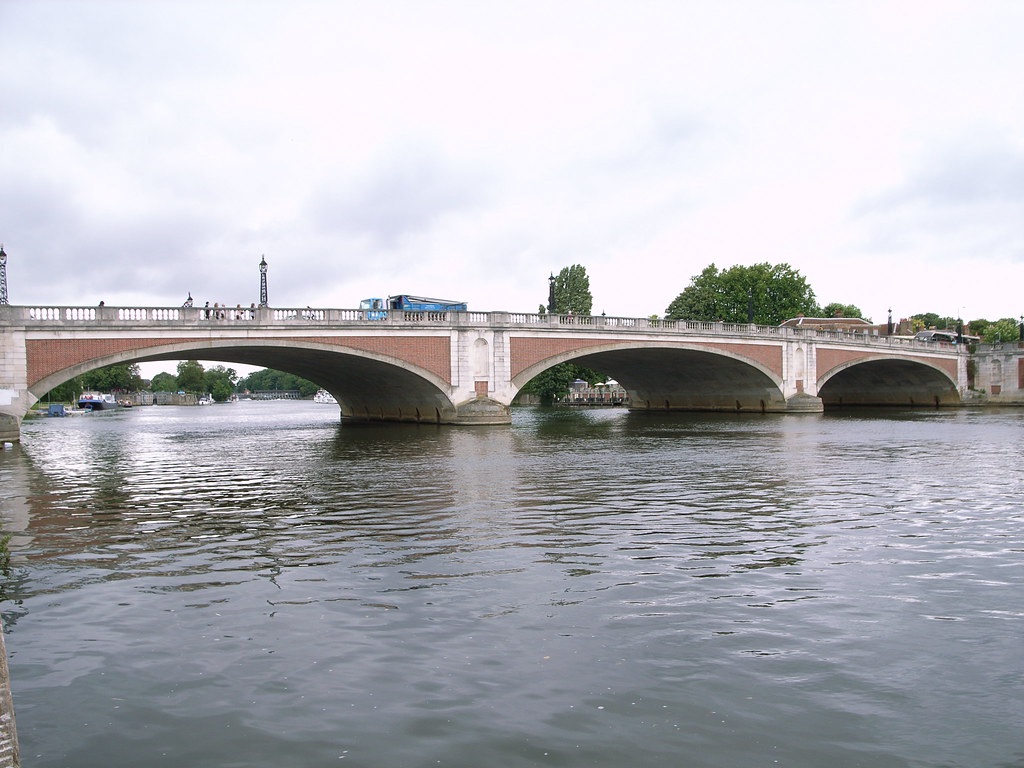 Hampton Court Bridge Hampton Court Bridge (19303) by W. P… Flickr
