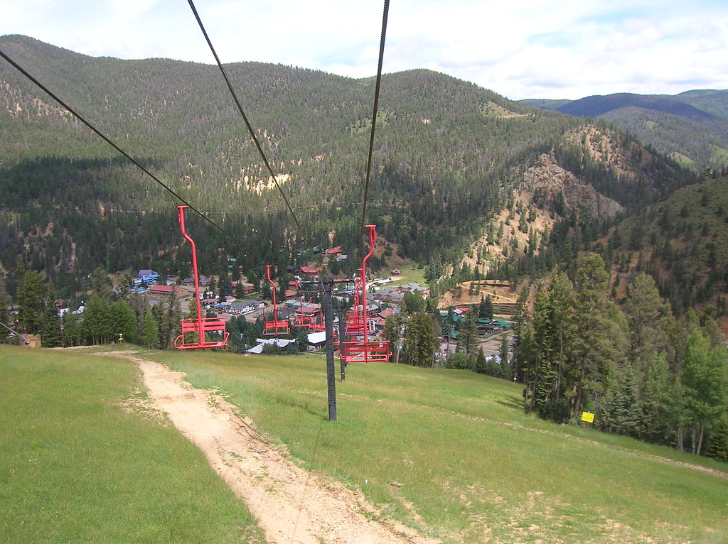 Red River, NM Ski Lift We were almost back to the bottom… Flickr