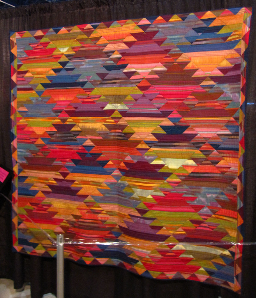 haze kilim quilt by Kaffe Fassett cool.as.a.cucumber Flickr