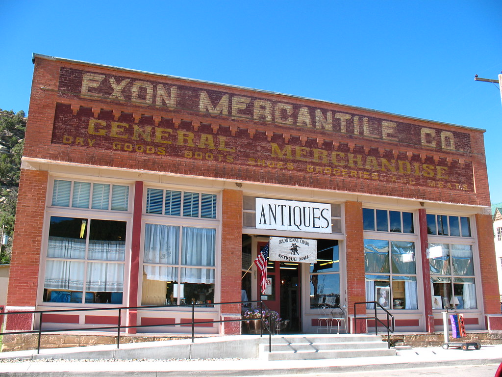 old store EXON mercantile Co. General Store. Dolores, Colo… Flickr