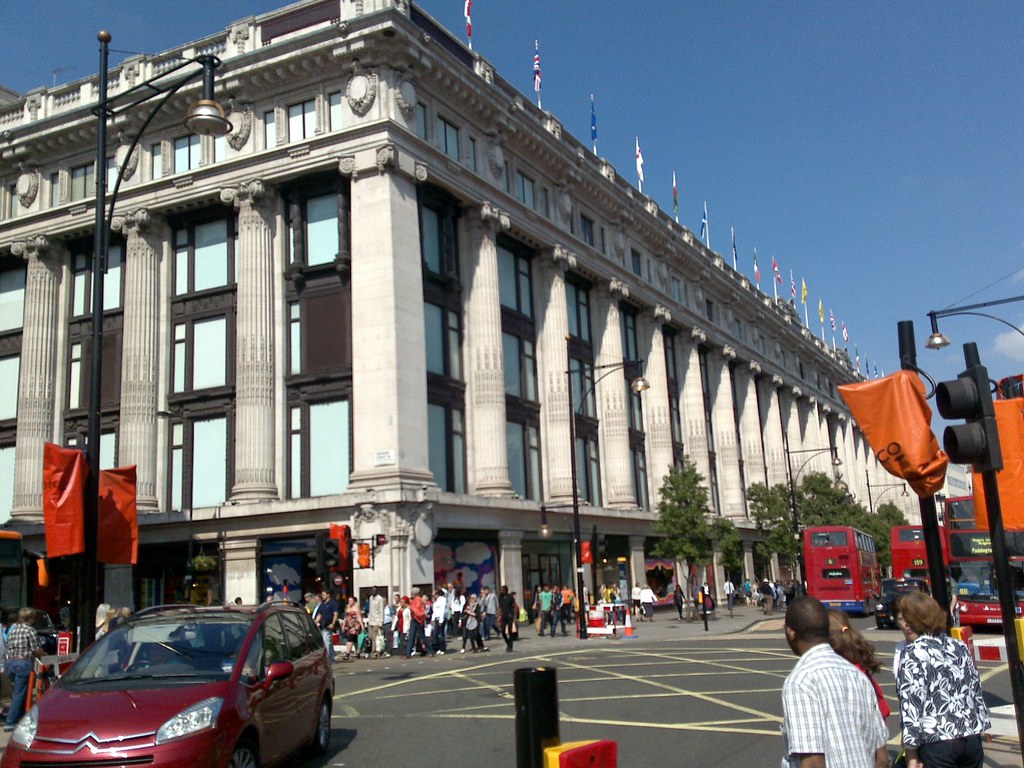 selfridges Oxford Street selfridges Oxford Street Flickr