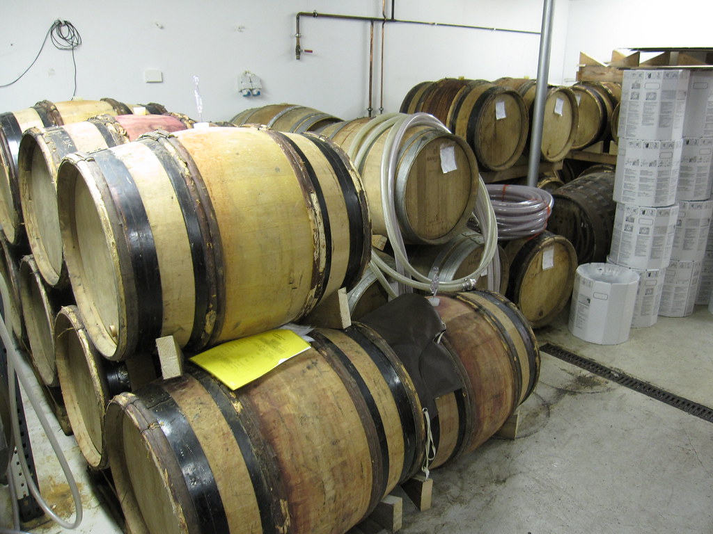 Aging sour ale HaandBryggeriet Wooden barrels, some form… Flickr