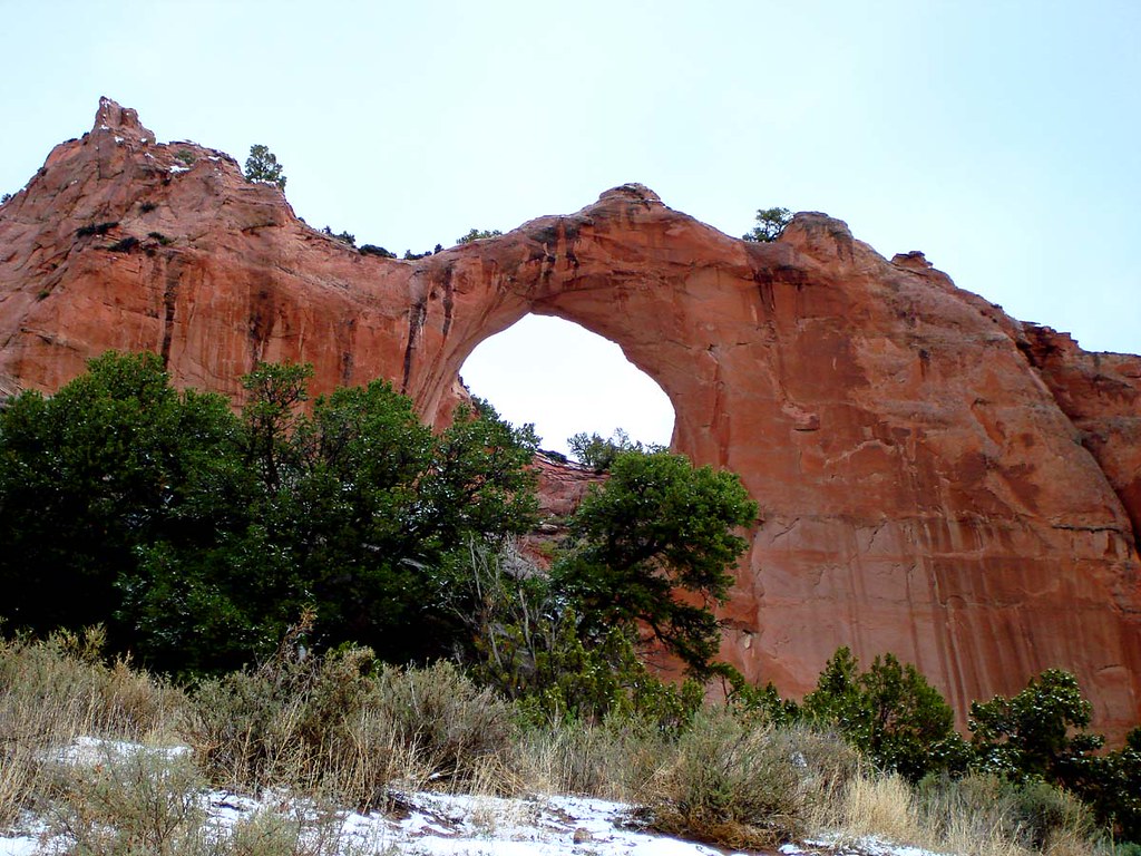 The Window Rock At the Window Rock high plateau elevations… Flickr