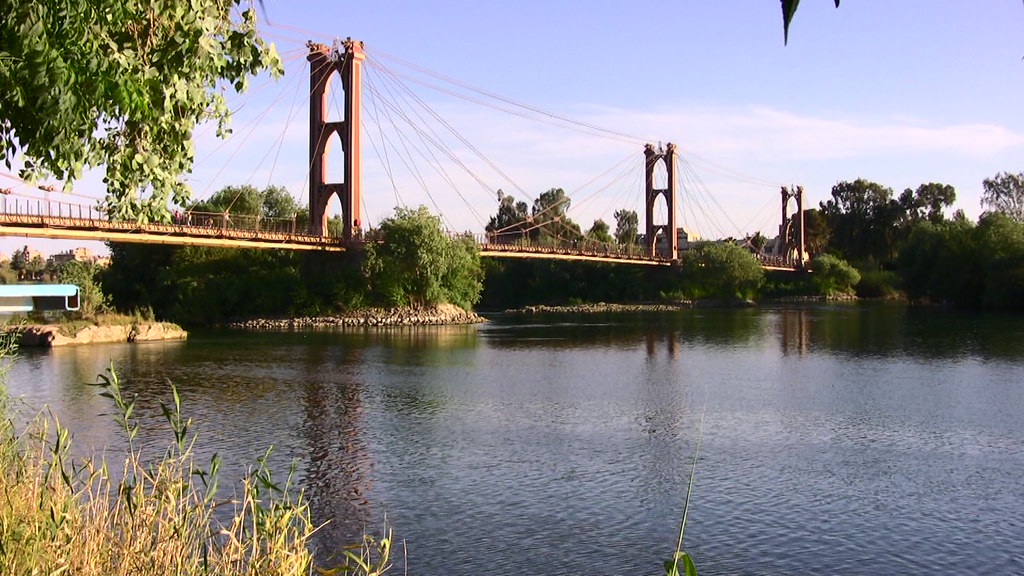 Syrien - Deir Ez-Zor, Die Hängebrücke Von Mesopotanien Aus… | Flickr