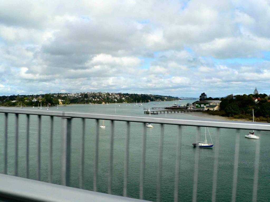 Greenhithe Bridge, West Auckland, New Zealand On our way b… Flickr