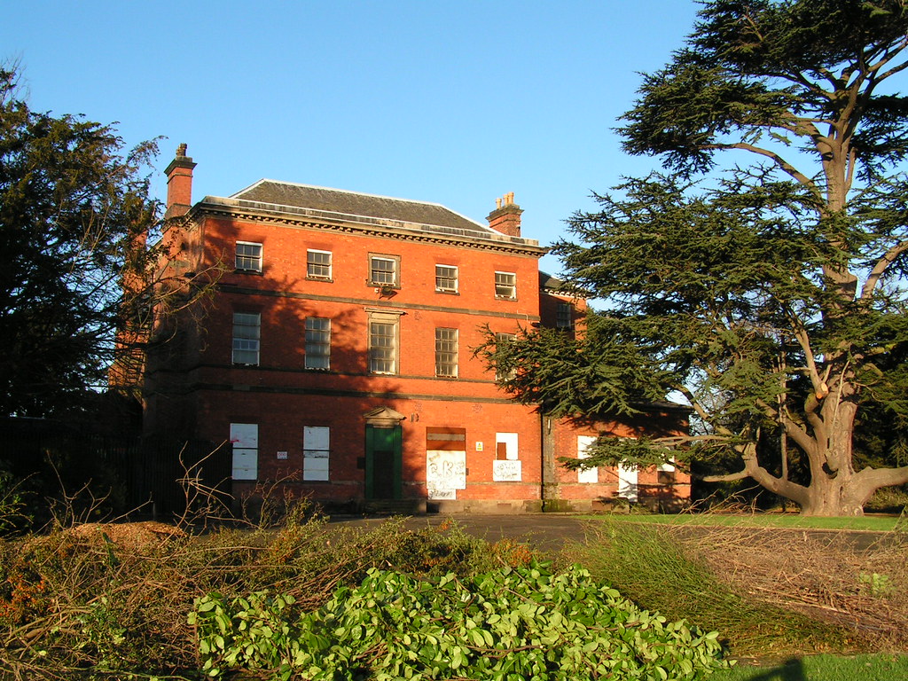 Braunstone Hall Leicester December 2006 The rear view of t… Flickr