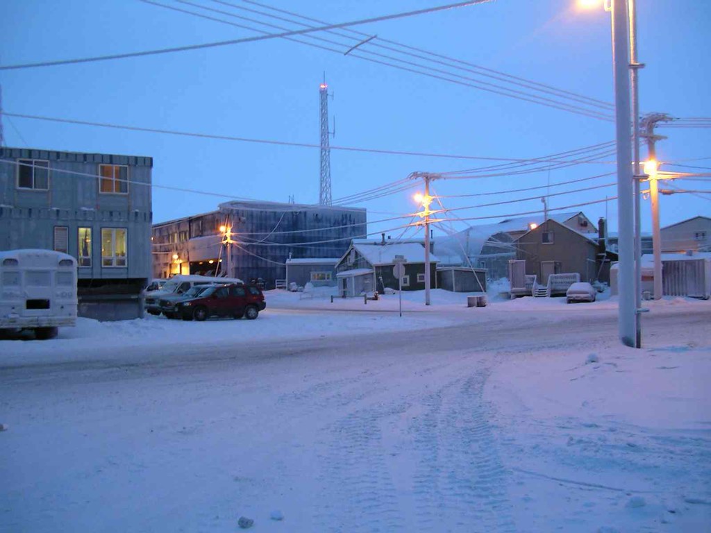 Downtown Barrow Just past noon in Barrow on January 13. 3… Joseph