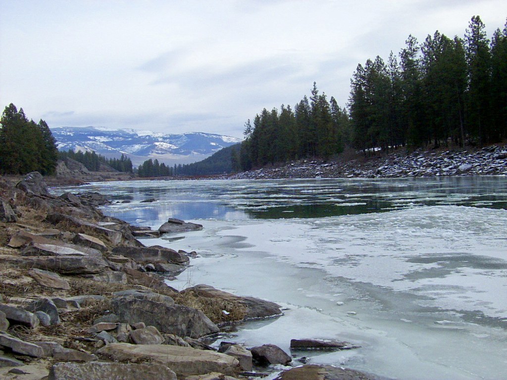 Clark Fork in winter 1 Along the Clark Fork of the Columbi… Flickr