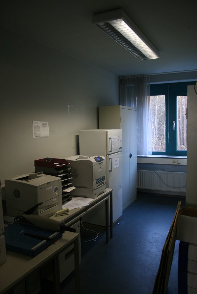 Printer room Oh what moments we had here! "Where is my pri… Flickr