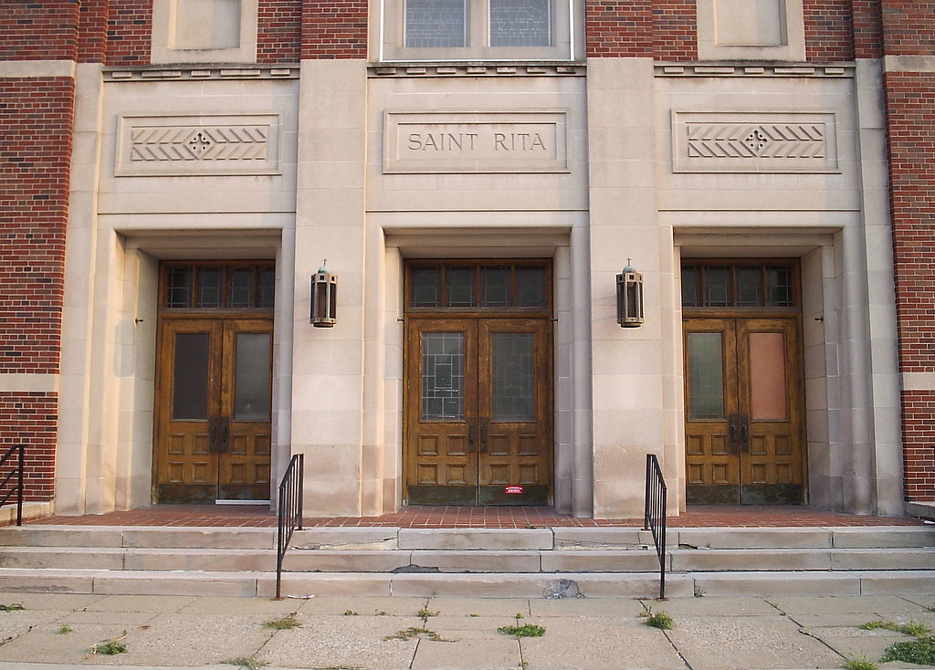 Entrance Saint Rita Roman Catholic ChurchDetroit MI Flickr