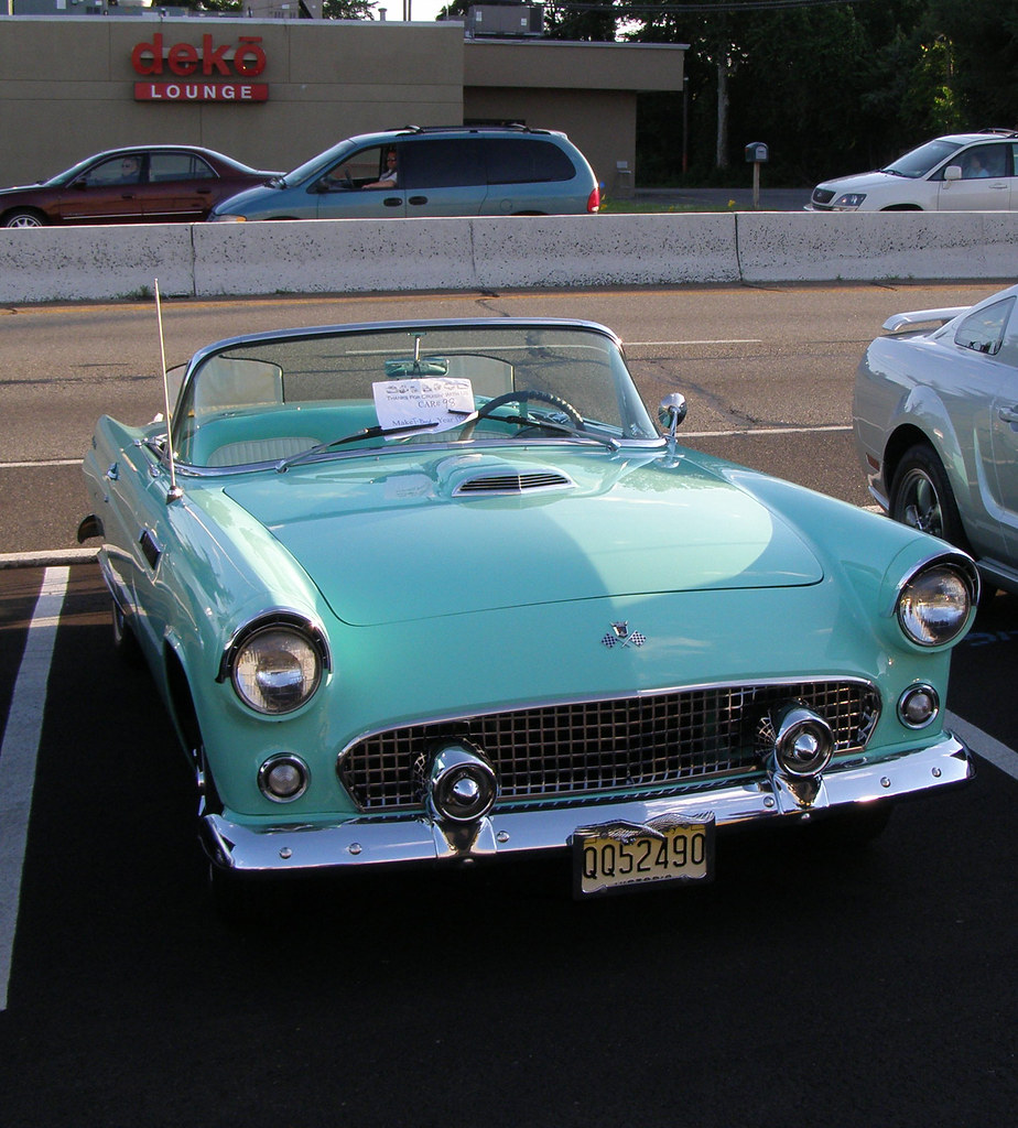 Classic Thunderbird at a classic car show in Keyport, NJ Bill Flickr