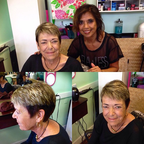 Fresh new hairstyle for Sue! Hair by Lita McCarthy hair … Flickr