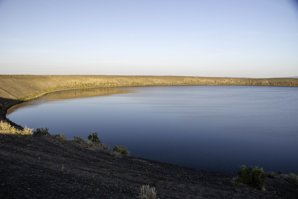 Soda Lake maar, Fallon, NV This lake fills the larger of t… Flickr