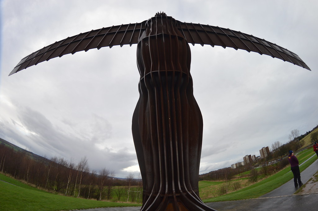 Antony Gormley's Angel of the North Matthew Wells Flickr