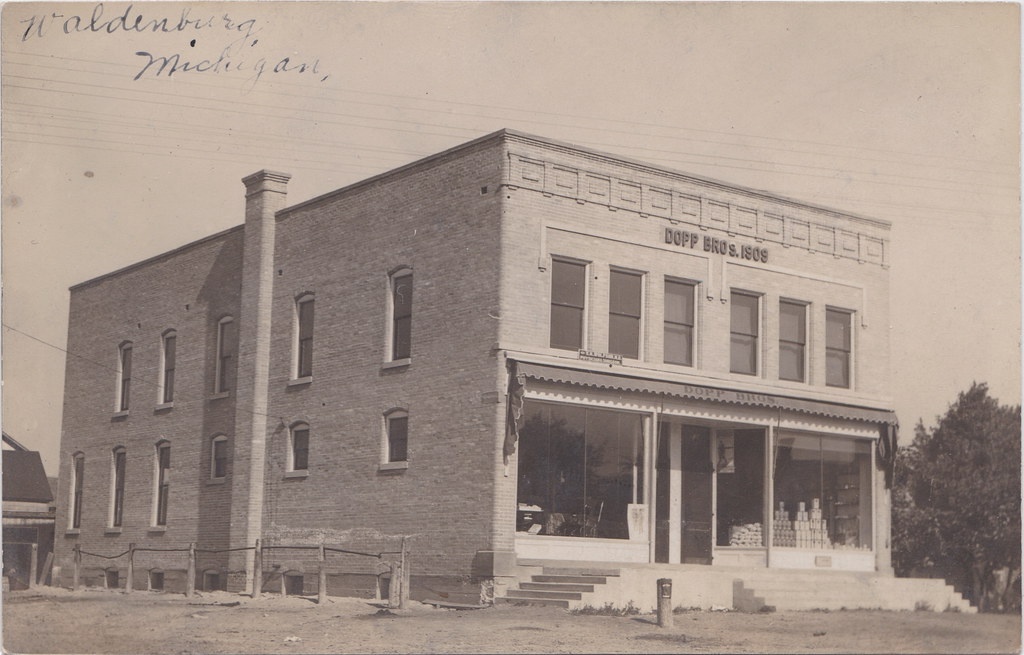 SE Waldenburg MI 1909 GHOST TOWN of Waldenburg or W… Flickr