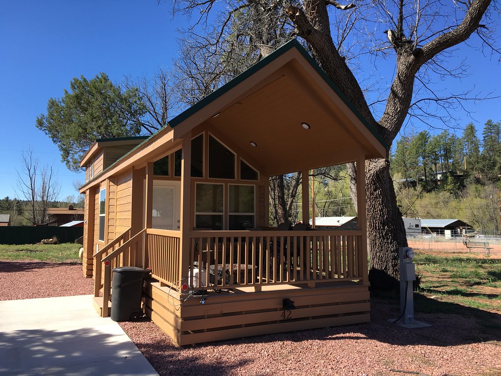 Tiny Cabins This is in a new development in Pine, AZ, whic… Flickr