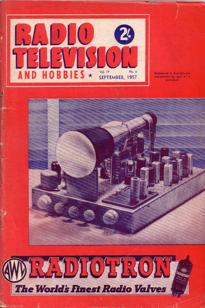 Radio Television & Hobbies for September 1957 This is John… Flickr