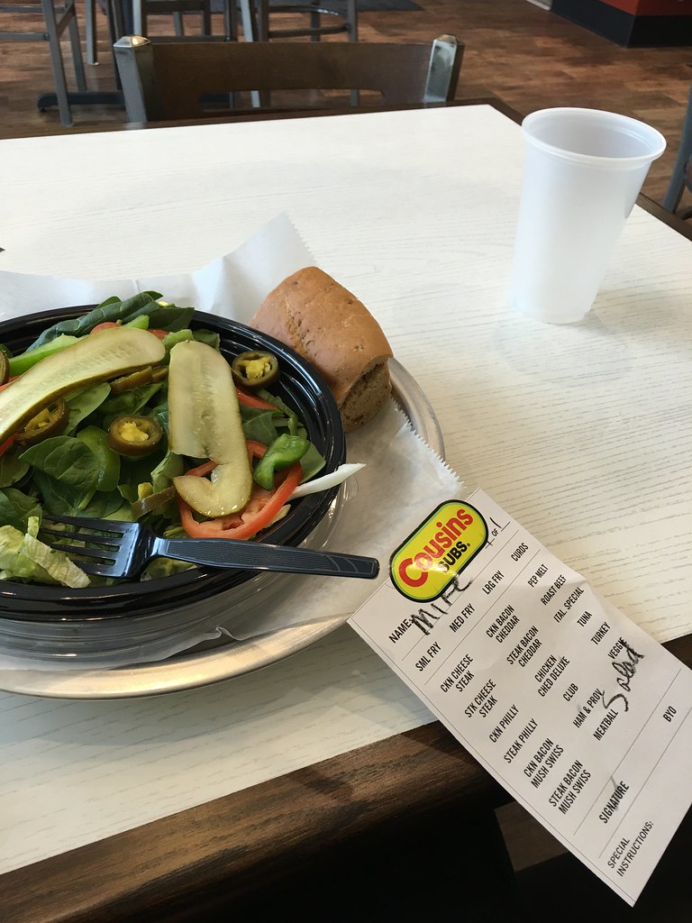 First Meal At Cousins Subs Manitowoc, WI The first comple… Flickr