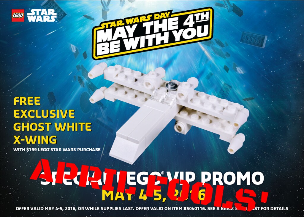 LEGO May 4th PROMO XWing The Brothers Brick Flickr