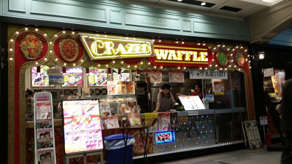 Crazy Waffle! We don't have enough crazy waffles in americ… Flickr