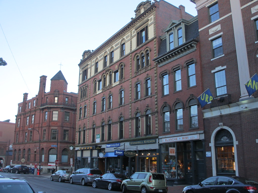 Exchange Street businesses, Portland, Maine Paul McClure Flickr